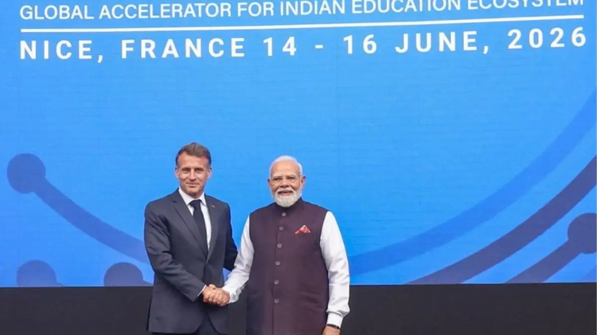 PM Modi and President Macron Inaugurate Bharat Innovates 2026 in Nice, France