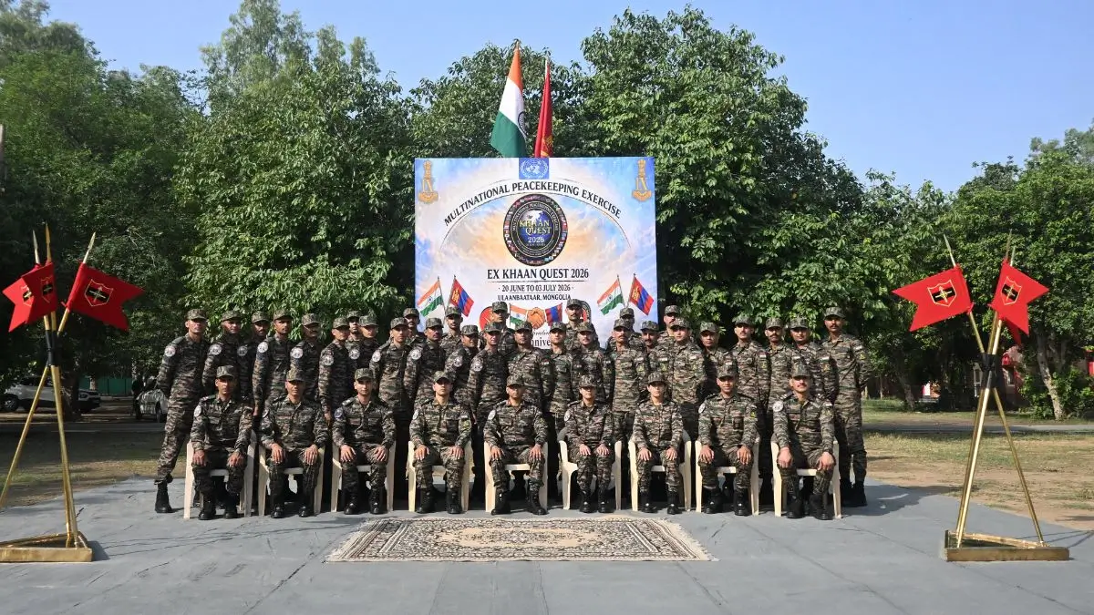 Indian Army Contingent Leaves for Mongolia to Participate in Exercise KHAAN QUEST 2026