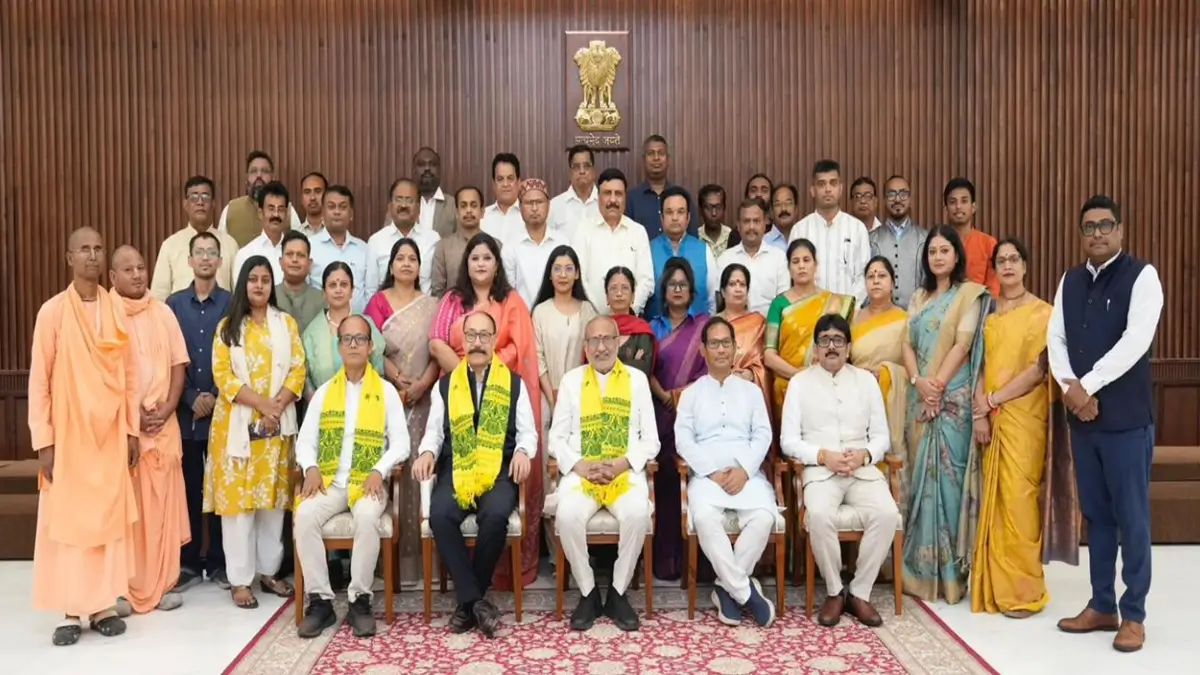 Vice President C. P. Radhakrishnan Releases Book on Bhawaiya Folk Tradition