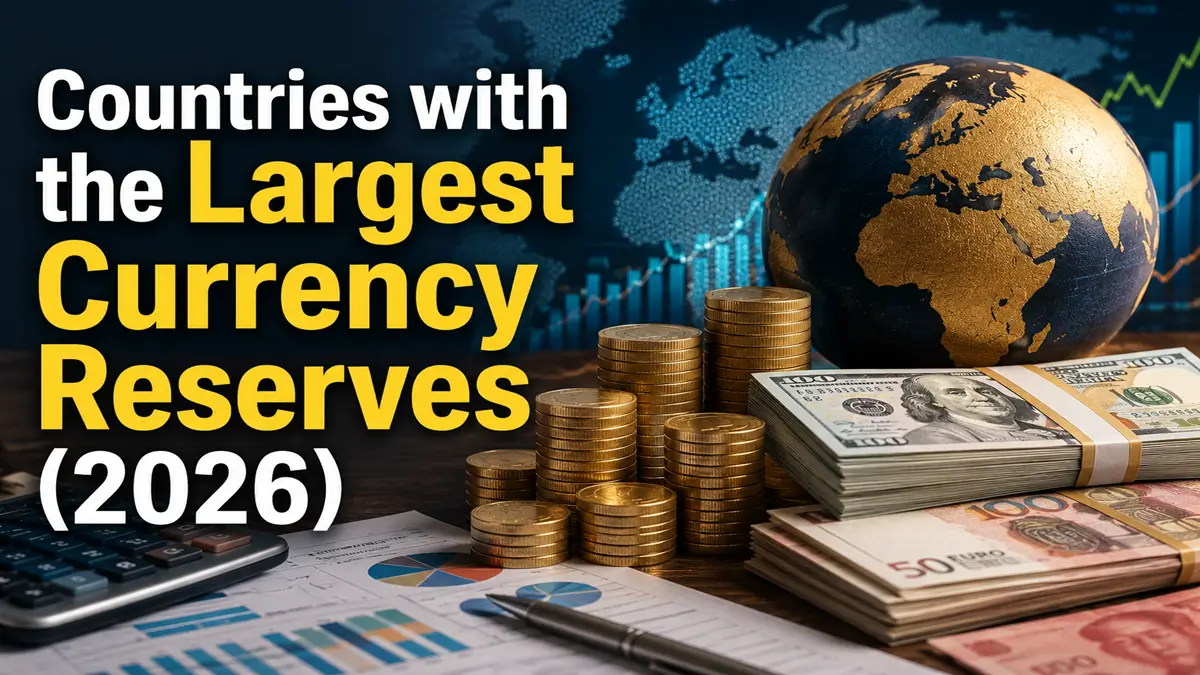 Countries with the Largest Currency Reserves (2026): Top Nations Holding the Highest Foreign Exchange Reserves