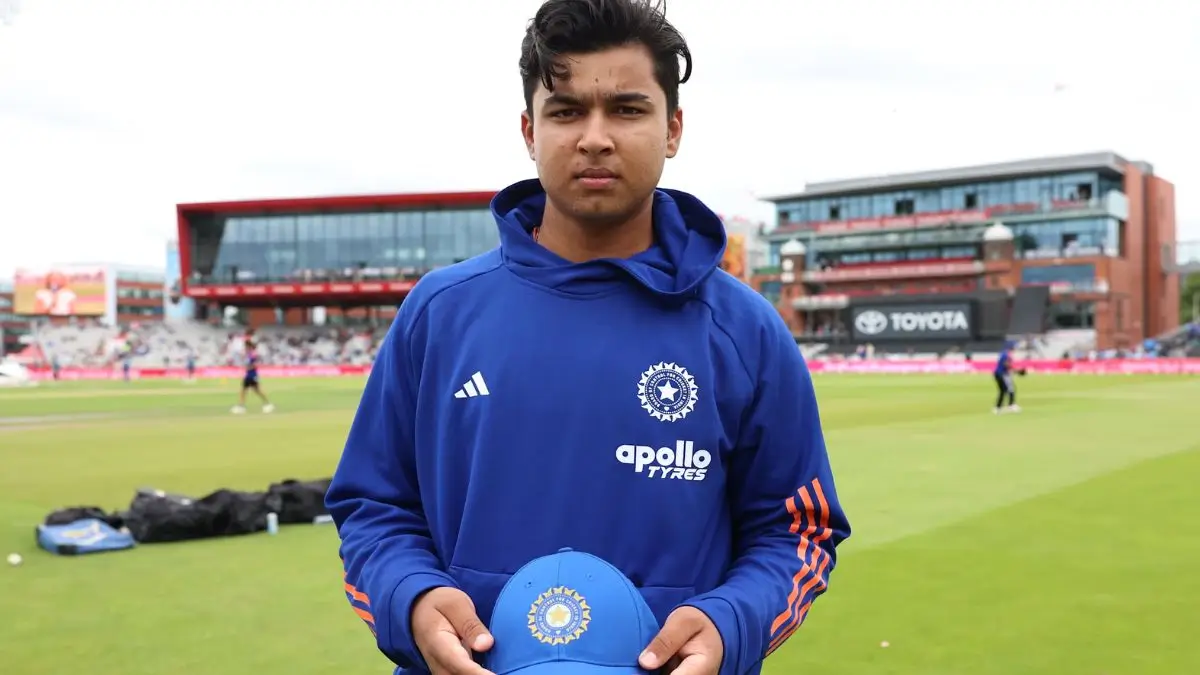 Vaibhav Sooryavanshi Becomes Youngest India Debutant at 15