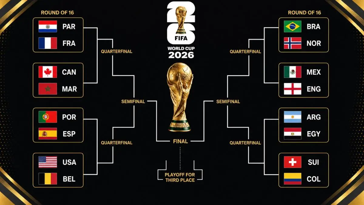 FIFA World Cup 2026 Round of 16 Fixtures: Full Schedule, Results and Venues