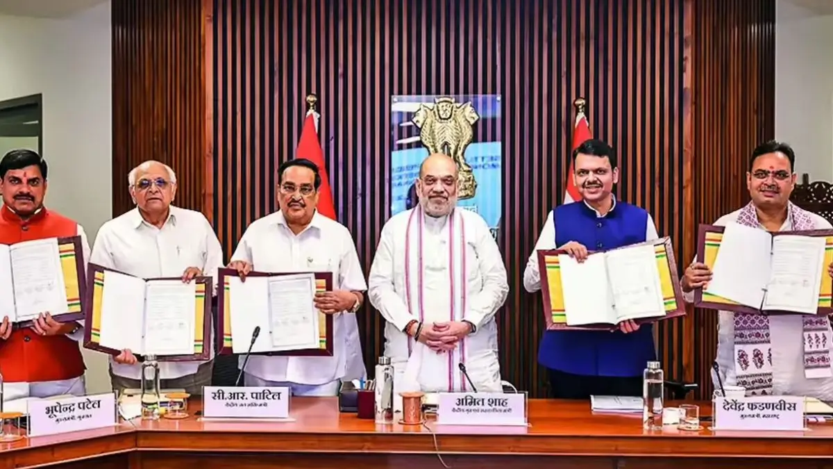 Four States Sign Narmada Project Payment Pact to Resolve Long-Standing Cost-Sharing Dispute