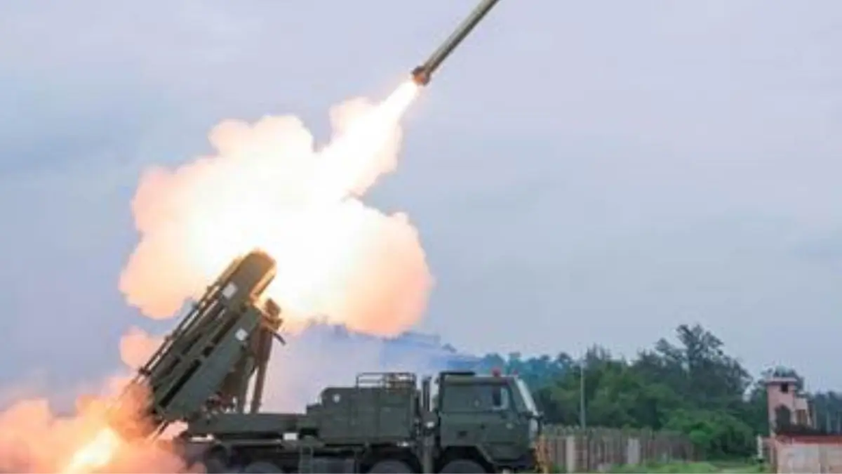 DRDO Successfully Flight-Tests Pinaka Long Range Guided Rocket, Boosting India's Precision Strike Capability