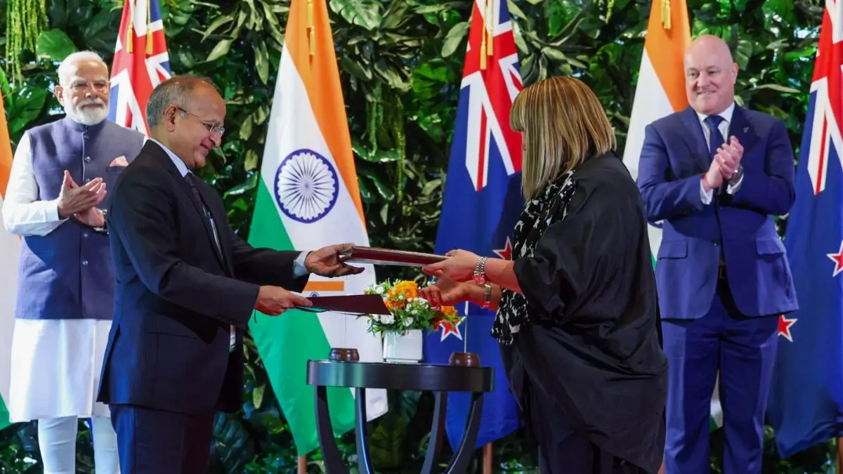 India and New Zealand Sign 10 Agreements, Launch Strategic Partnership Roadmap to 2030