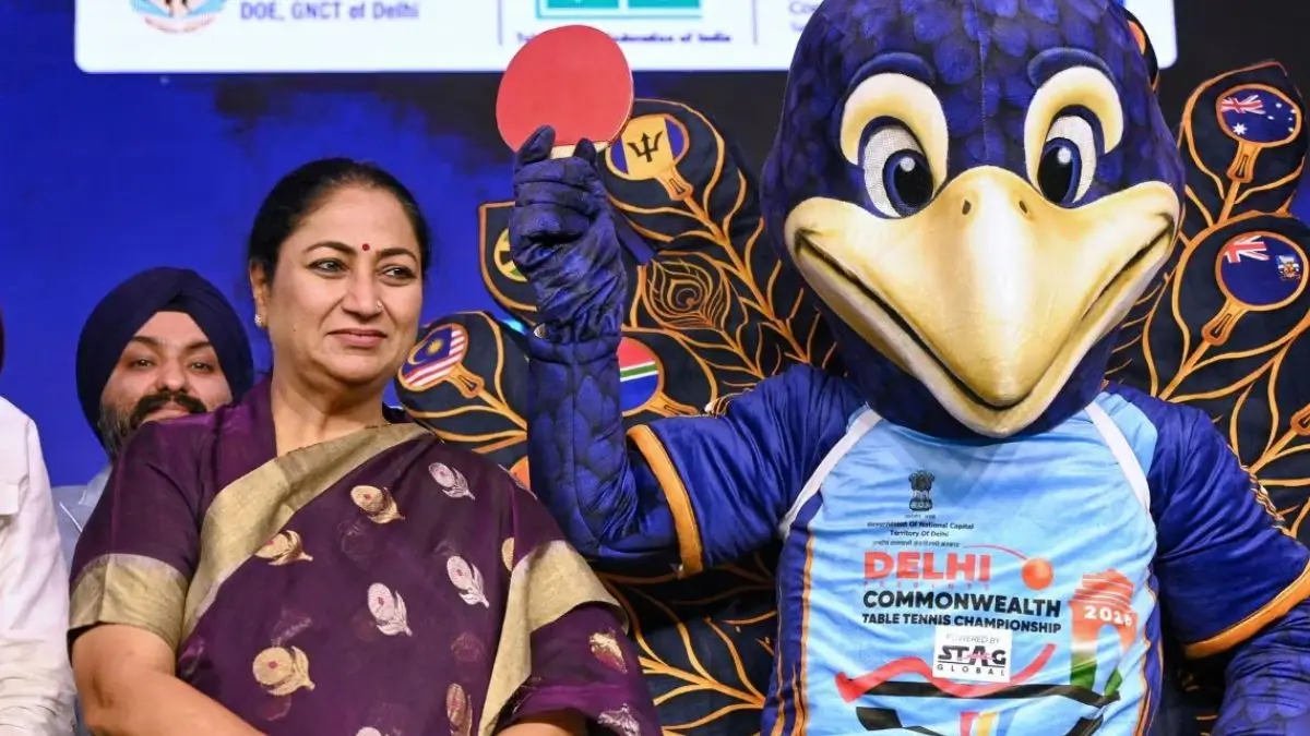 Delhi Unveils 'Mayur' Mascot for 2026 Commonwealth Table Tennis Championship