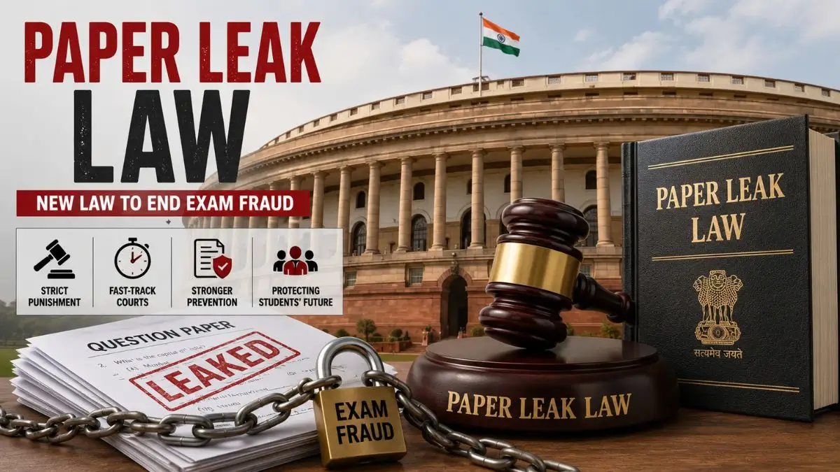 Cabinet Clears Tougher Anti-Paper Leak Bill: Up to 10-Year Jail, ₹10 Crore Fine