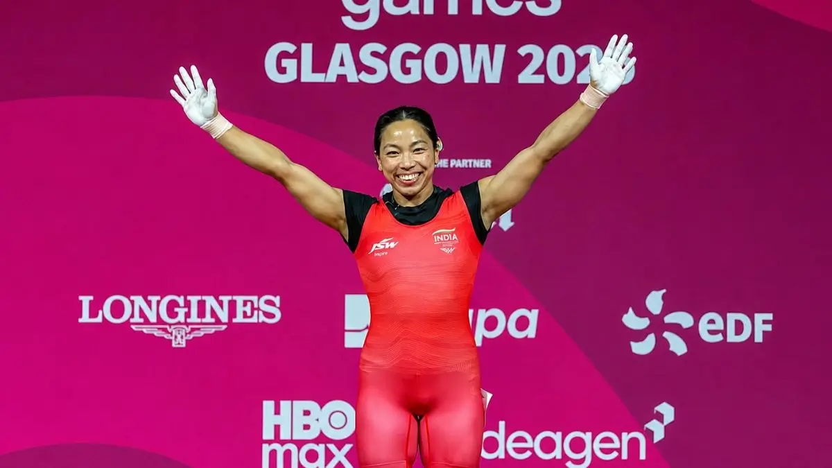 Mirabai Chanu Wins Third Consecutive Commonwealth Games Gold