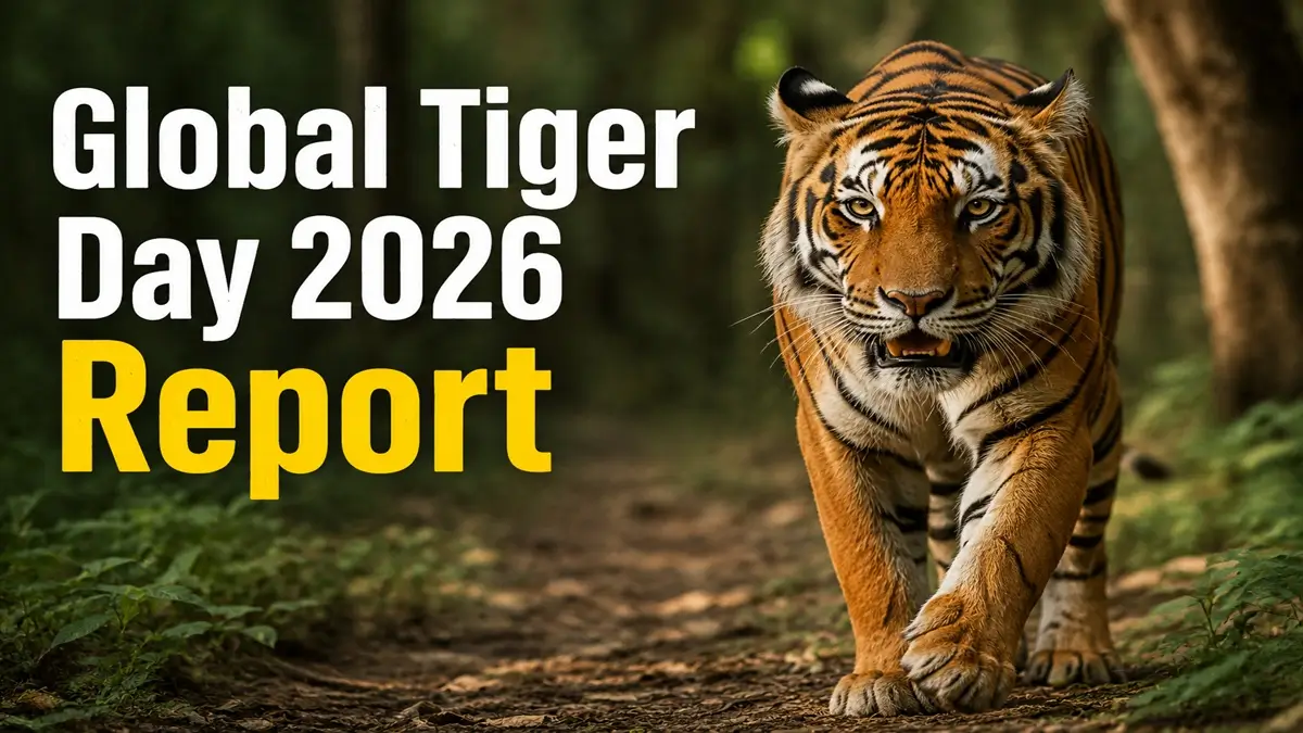 Global Tiger Day 2026 Report: India's Tiger Population Rises to 3,682; Tiger Reserves Increase to 58