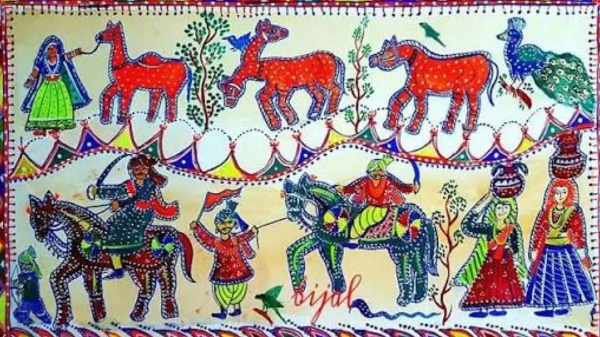 Gujarat's Pithora Painting Receives GI Tag, Empowering Rathwa Tribal Artisans