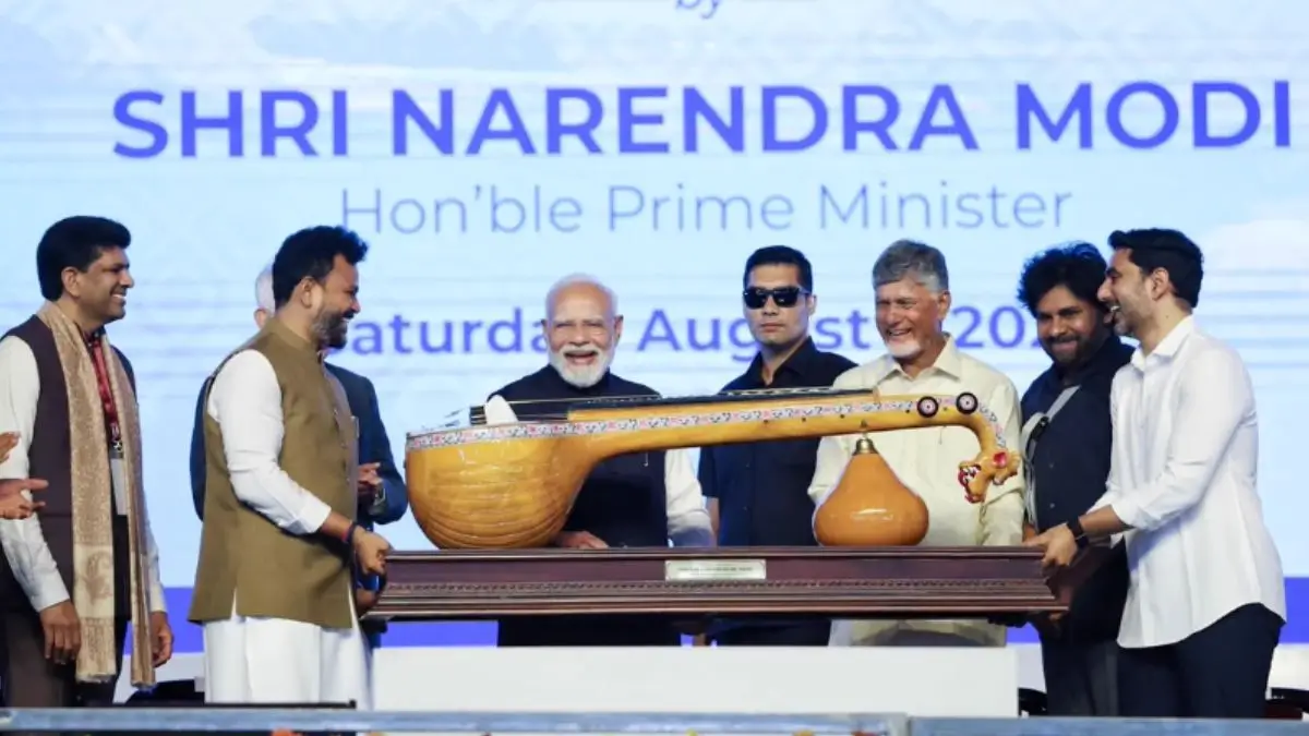 PM Modi Inaugurates ₹5,000 Crore Bhogapuram International Airport
