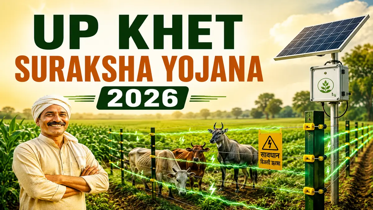 UP Khet Suraksha Yojana 2026: Objective, Benefits, Eligibility, Documents & How to Apply