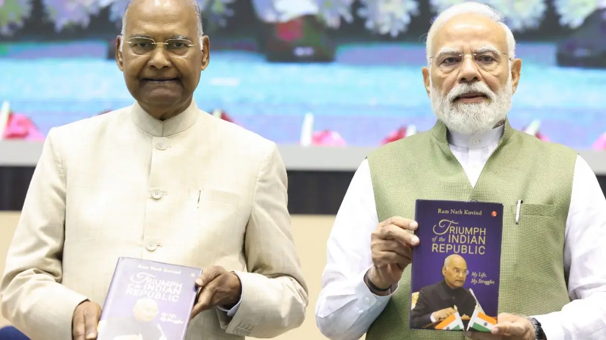 PM Modi Releases Ram Nath Kovind’s Autobiography