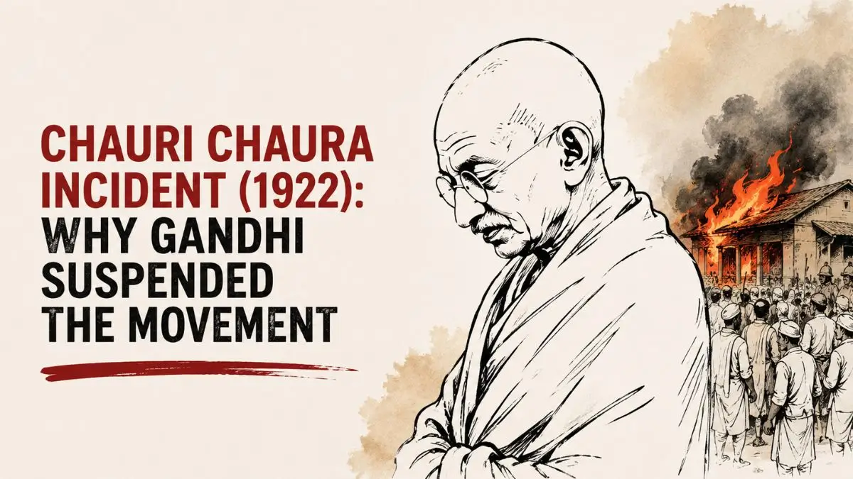 Chauri Chaura Incident (1922): Why Gandhi Suspended the Movement