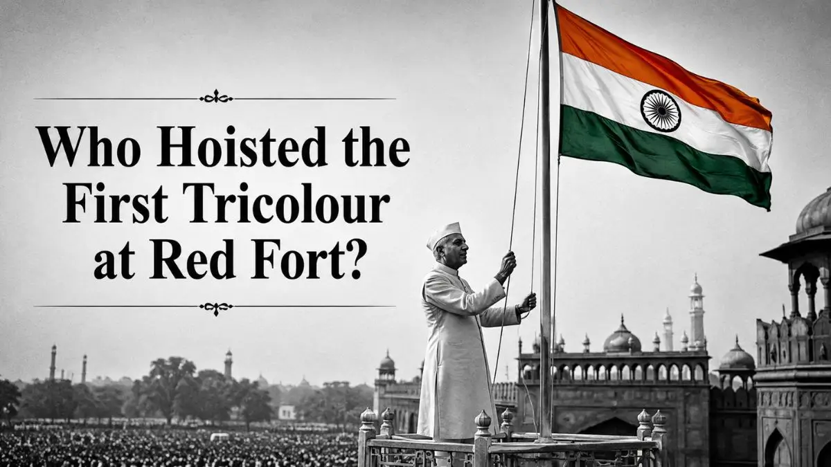 Independence Day 2026: Who Hoisted the First Tricolour at Red Fort? Know the History