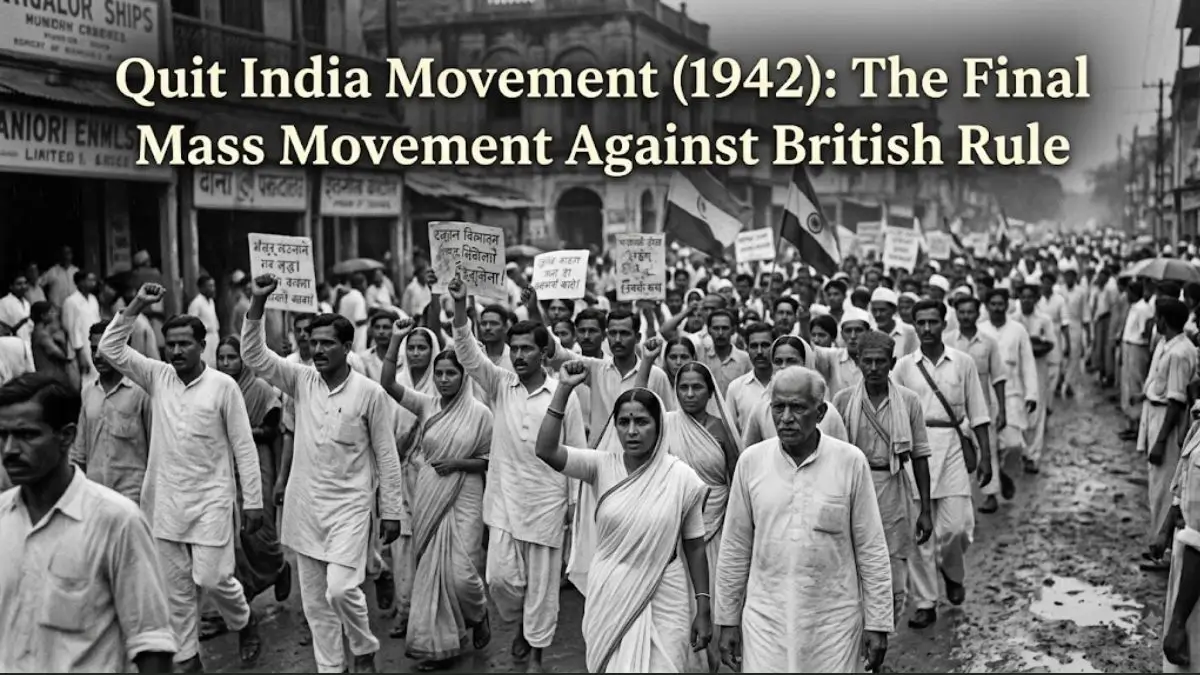 Quit India Movement (1942): The Final Mass Movement Against British Rule