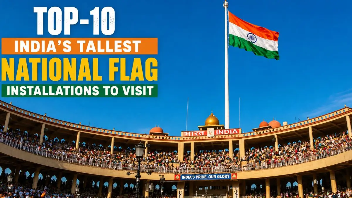 Independence Day 2026: 10 Tallest National Flag Installations Across India