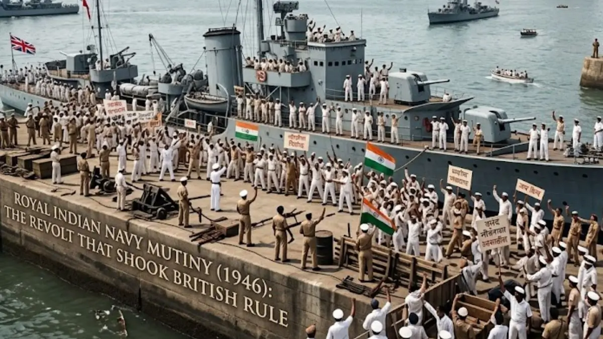 Royal Indian Navy Mutiny (1946): The Revolt That Shook British Rule