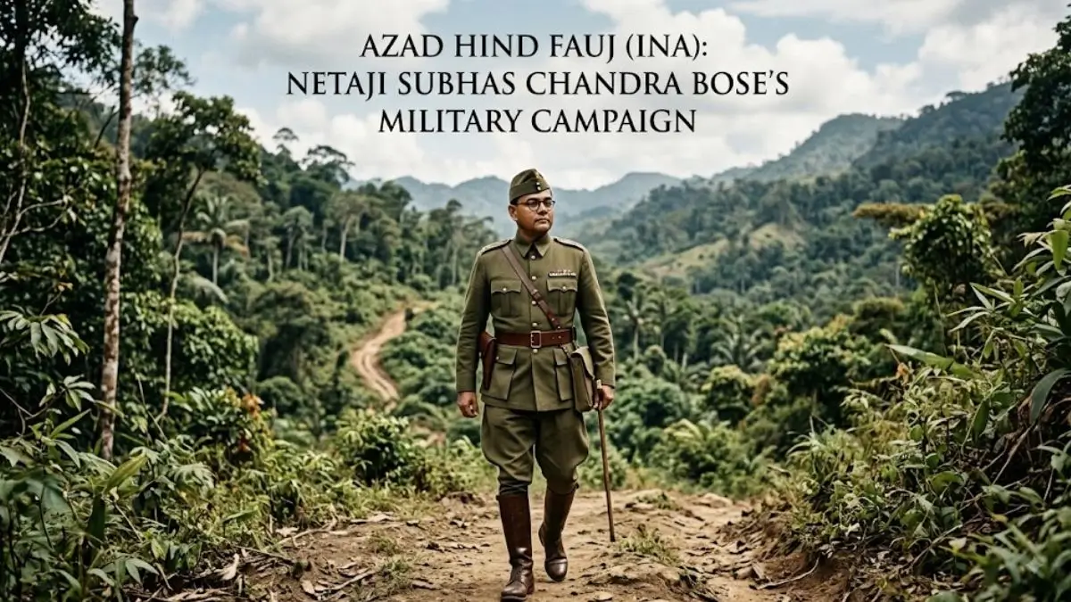 Azad Hind Fauj (INA): Netaji Subhas Chandra Bose's Military Campaign