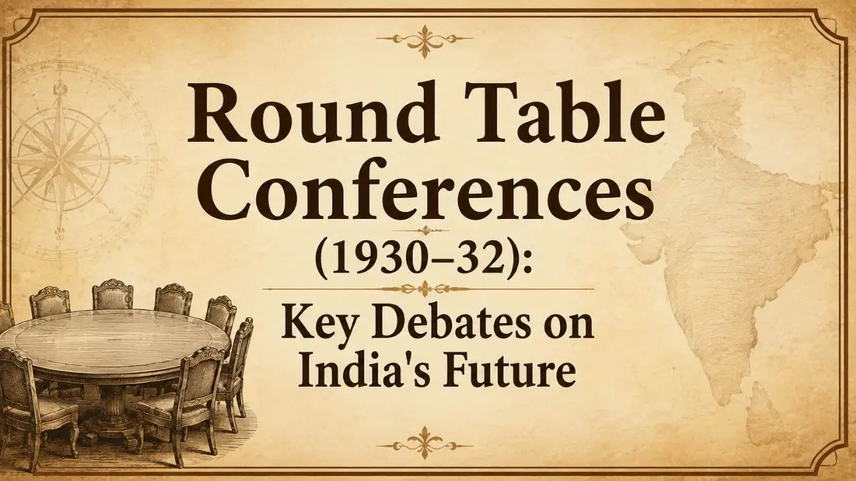 Round Table Conferences (1930-32): Key Debates on India's Future