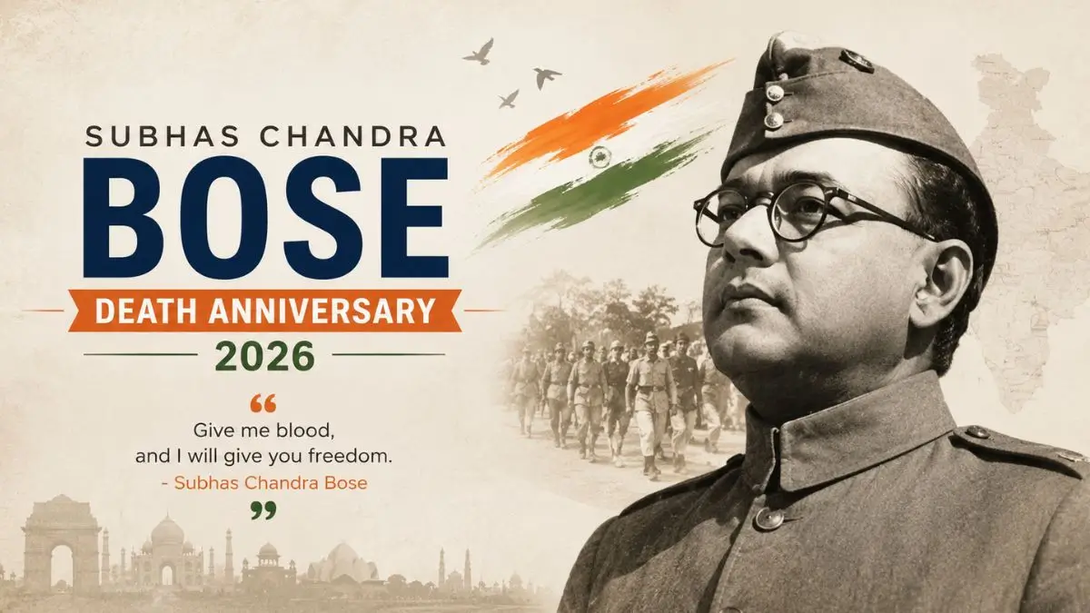 Subhas Chandra Bose Death Anniversary 2026: Biography and Legacy