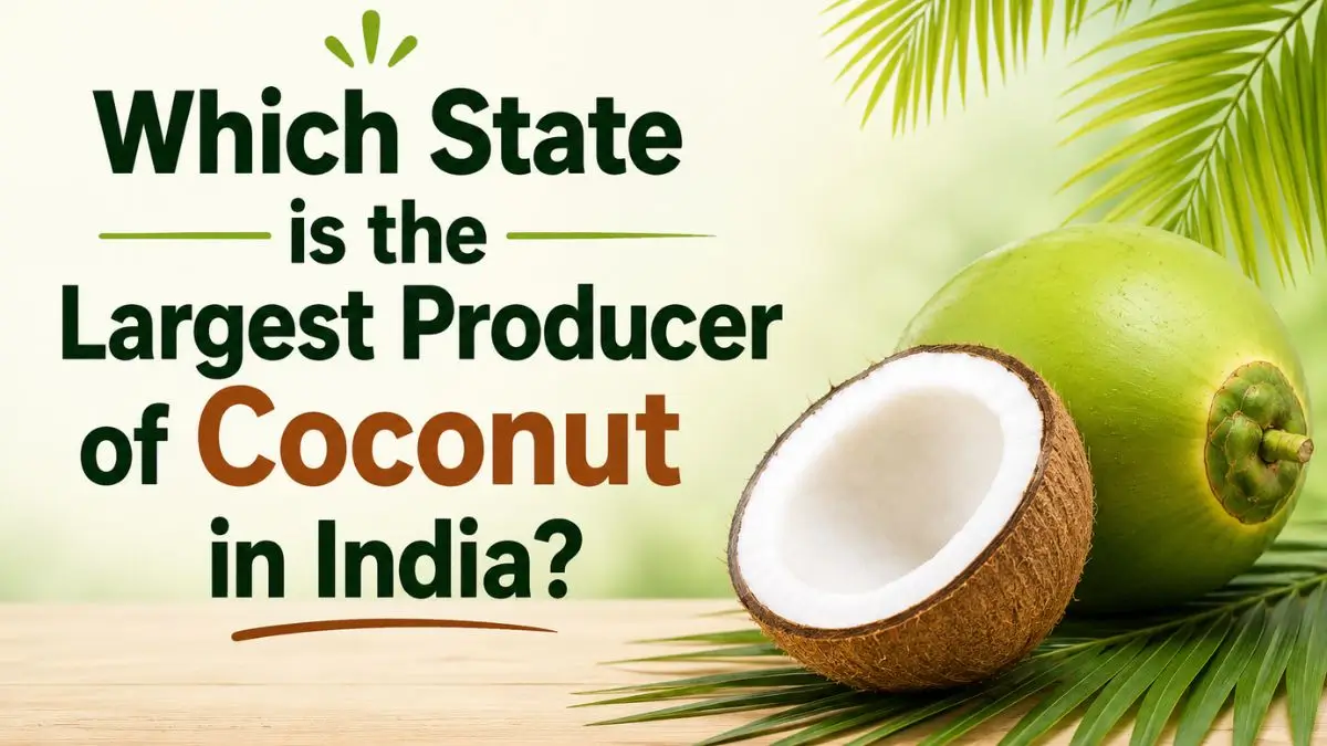 Which State is the Largest Producer of Coconut in India?