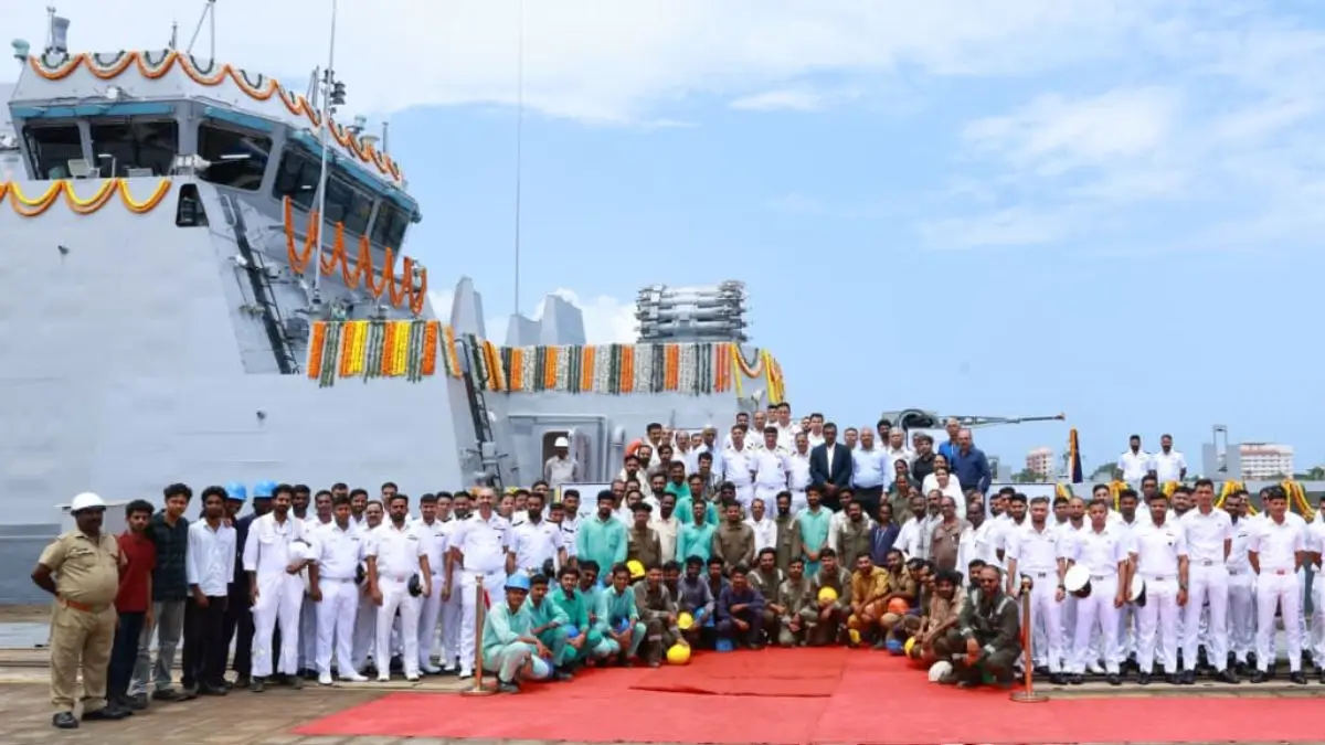 Indian Navy Receives Mangrol, Third Anti-Submarine Warfare Shallow Water Craft