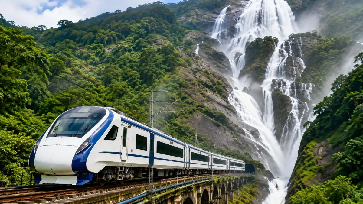 Top-9 Scenic Routes of Vande Bharat