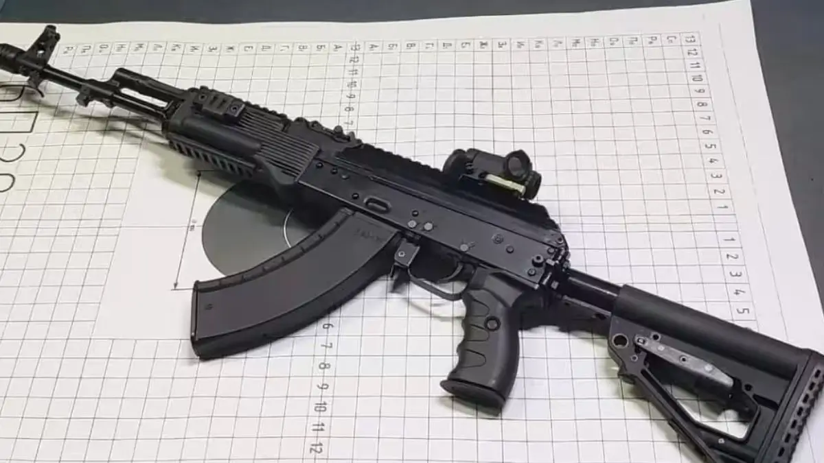 India Produces First 100% Indigenous AK-203 ‘Sher’ Rifle