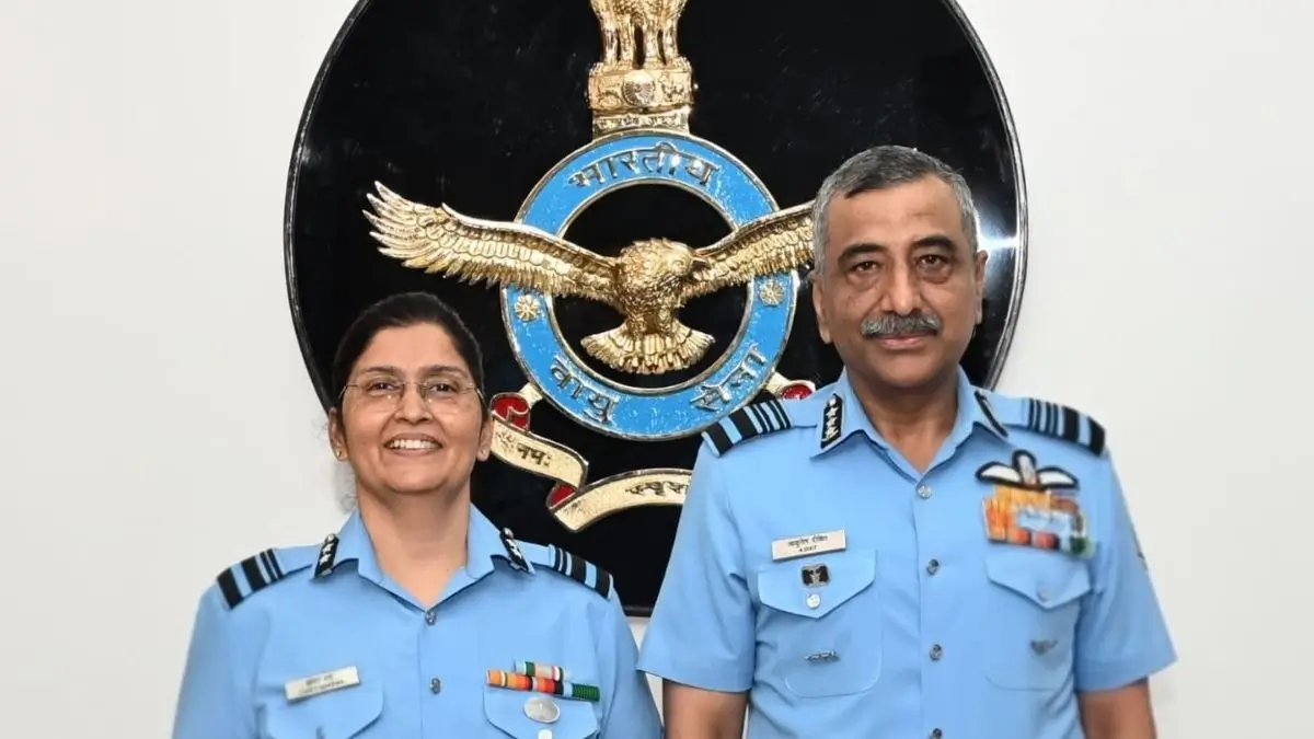 AVM Shakti Sharma Becomes First Non-Medical Woman Air Vice Marshal