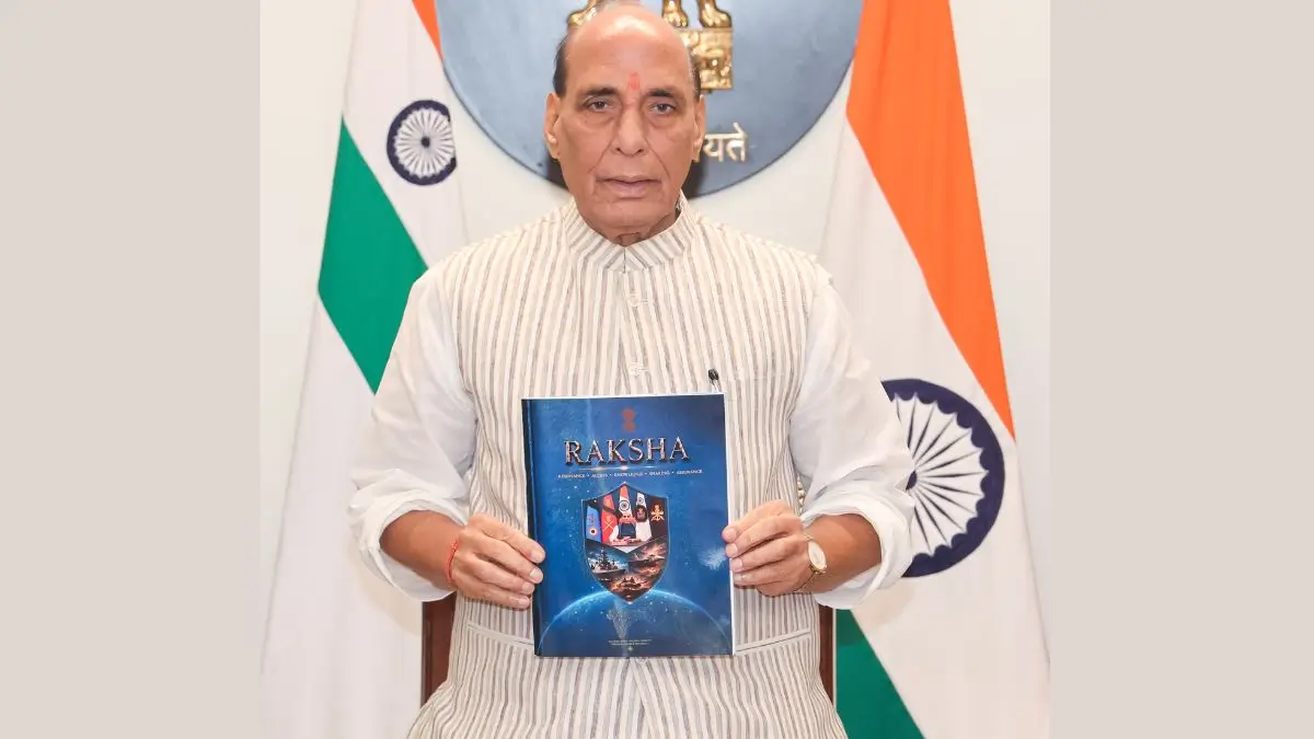 Rajnath Singh Releases RAKSHA Document on Defence Diplomacy