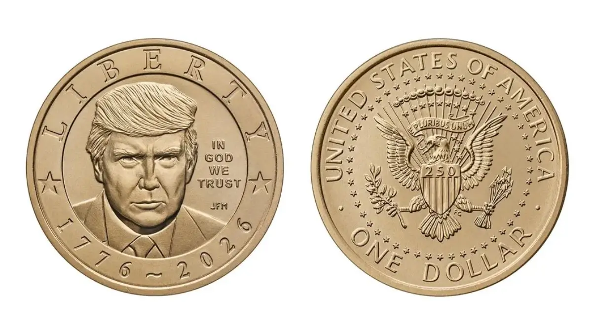 Trump $1 Coin Sells Out After Huge US Mint Demand