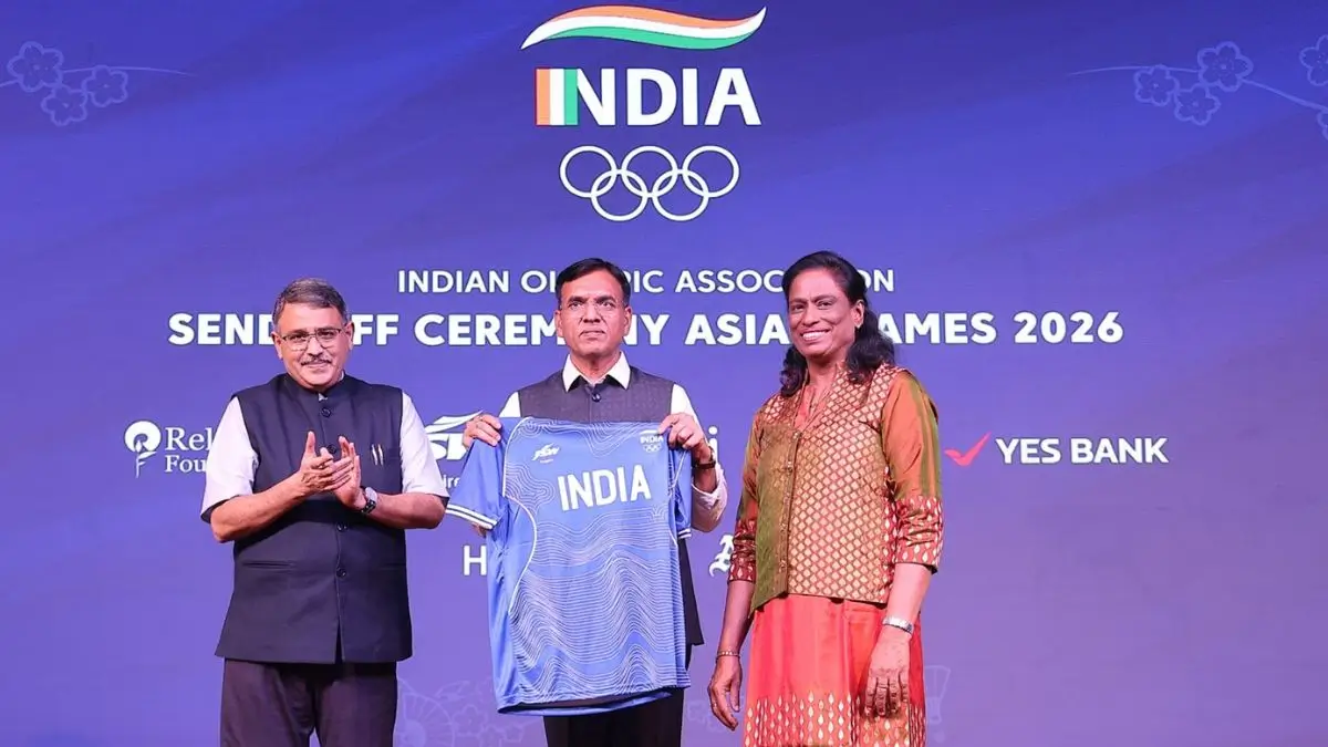 503-Member Indian Contingent Receives Grand Send-Off for Asian Games 2026