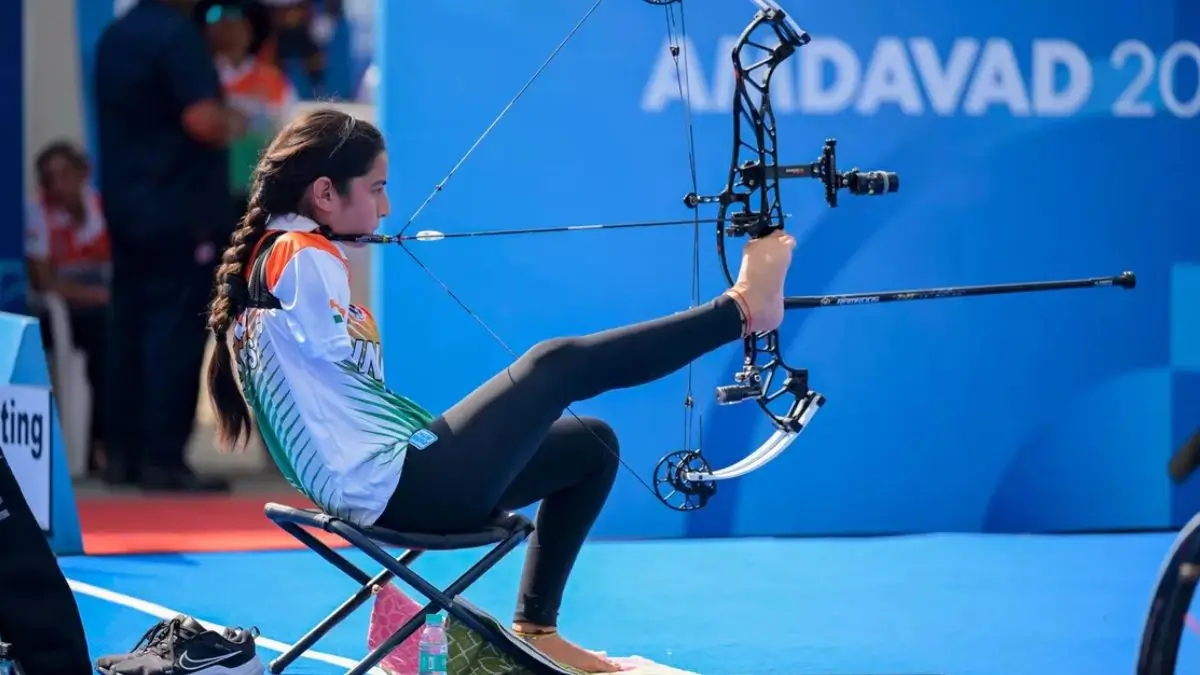 Sheetal Devi Wins First Individual Gold in Ahmedabad Para Series