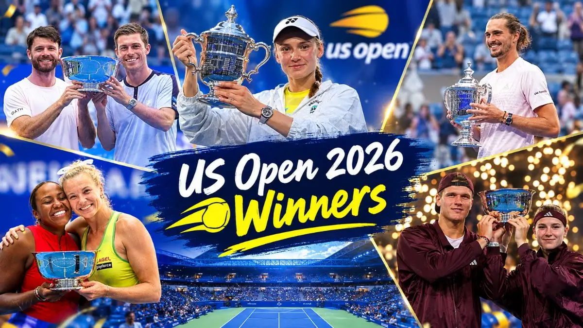US Open 2026 Winners: Complete Champions List and Results