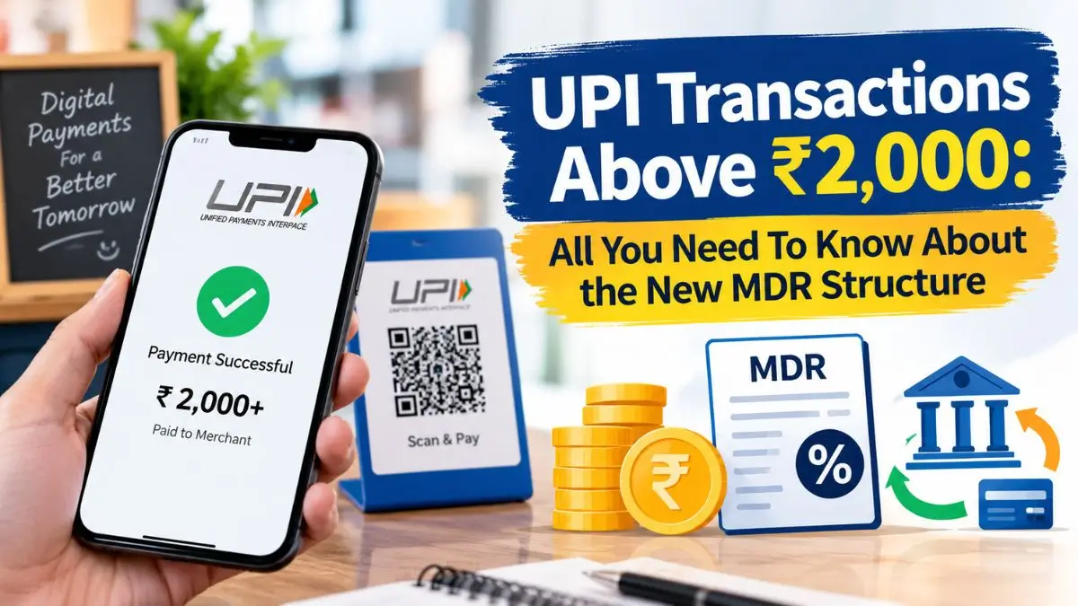 UPI Transactions Above ₹2,000: All You Need To Know About the New MDR Structure