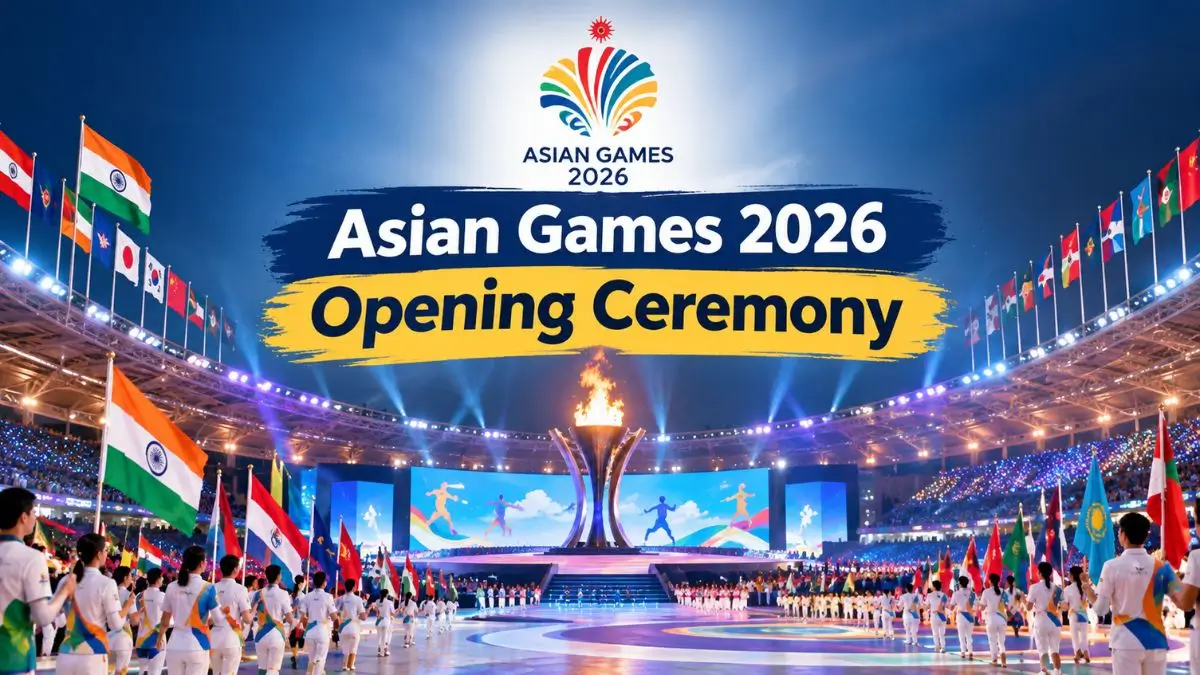 Asian Games 2026 Opening Ceremony: Time, Venue, Flag-Bearers & Mascot