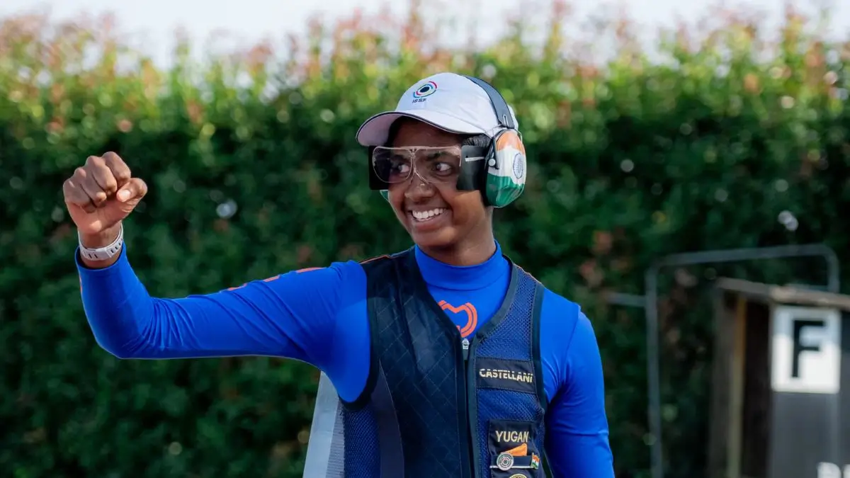 Yugan Sakthivel Muthukumaar Wins Gold at ISSF Junior World Cup
