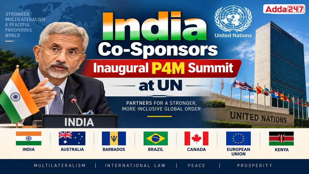 India Co-Sponsors Inaugural P4M Summit at UN, Jaishankar Calls for Reformed Multilateralism