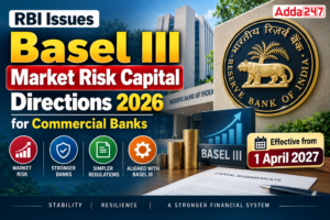 RBI Issues Basel III Market Risk Capital Directions 2026 for Commercial Banks
