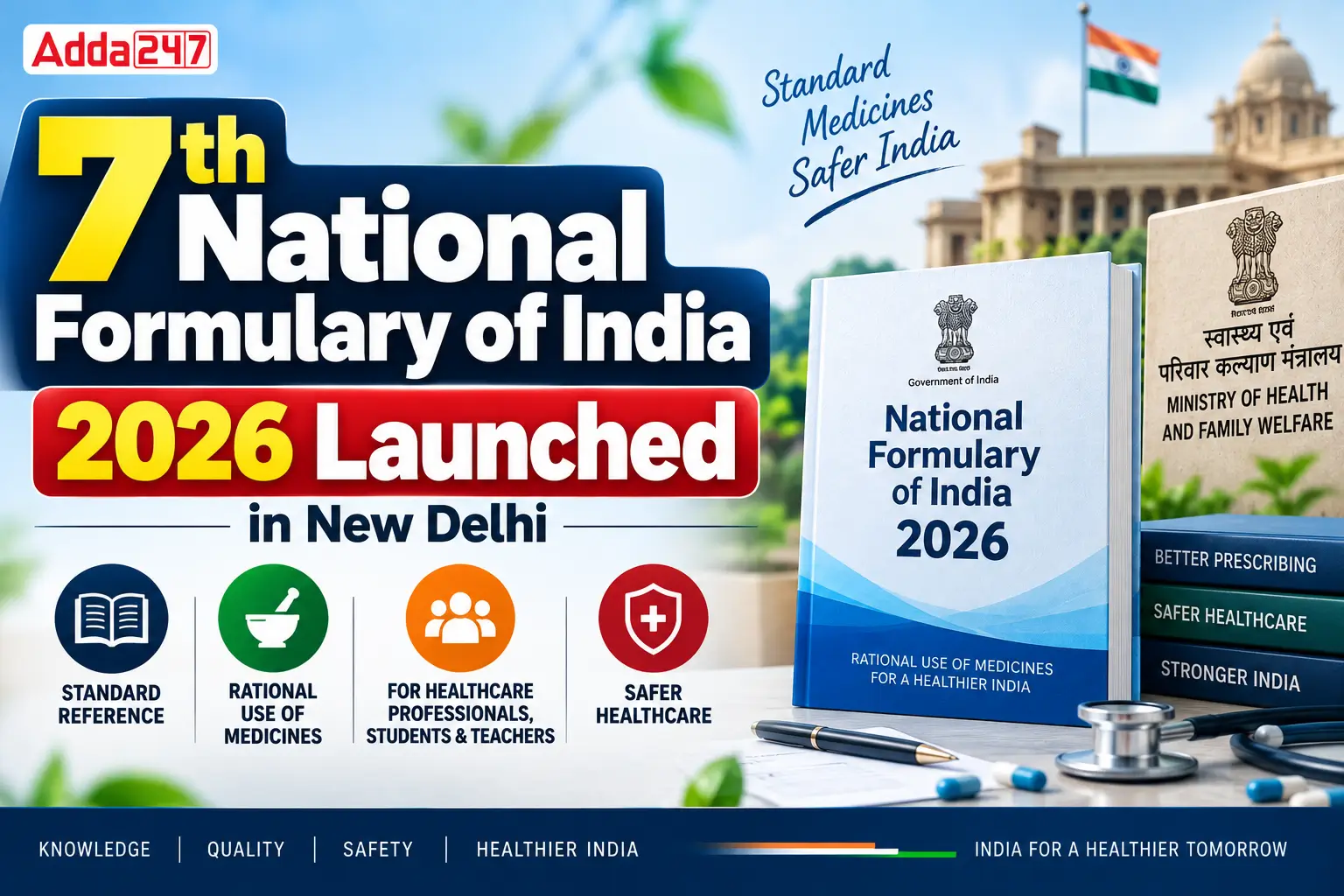 7th National Formulary of India 2026 Launched in New Delhi
