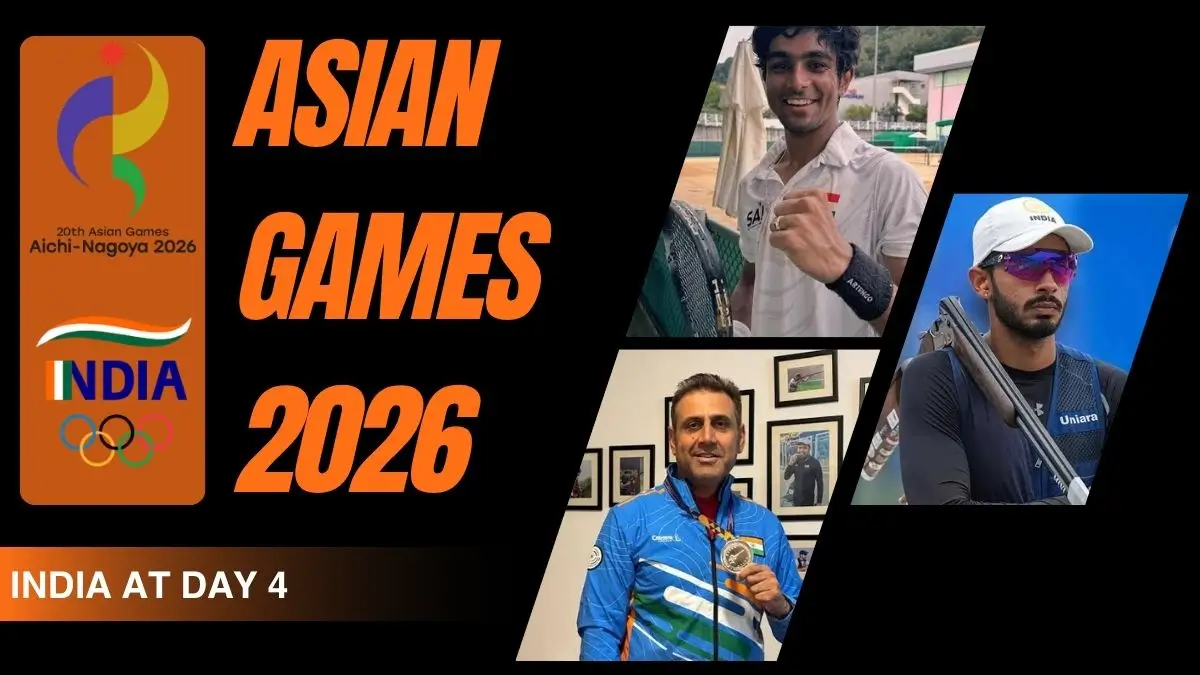 India At Asian Games 2026: Day 4 Medal Winners and Results
