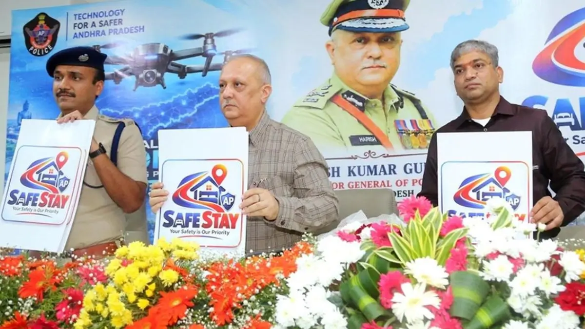 Andhra Pradesh Police Launches AI Drone Portal, SafeStay App