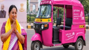 Delhi Cabinet Approves DURGA Scheme: 1,300 Pink E-Autos for Women and Transgender Persons