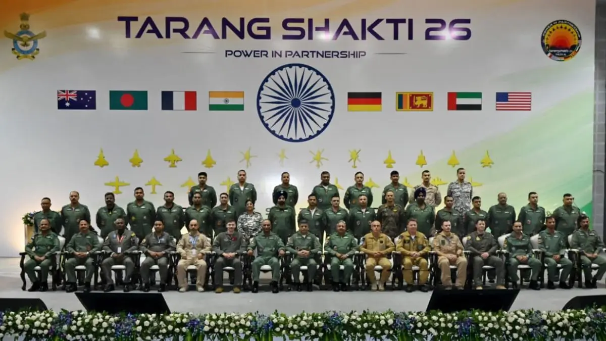 Exercise Tarang Shakti 2026 Begins at Jodhpur with Seven Foreign Air Forces