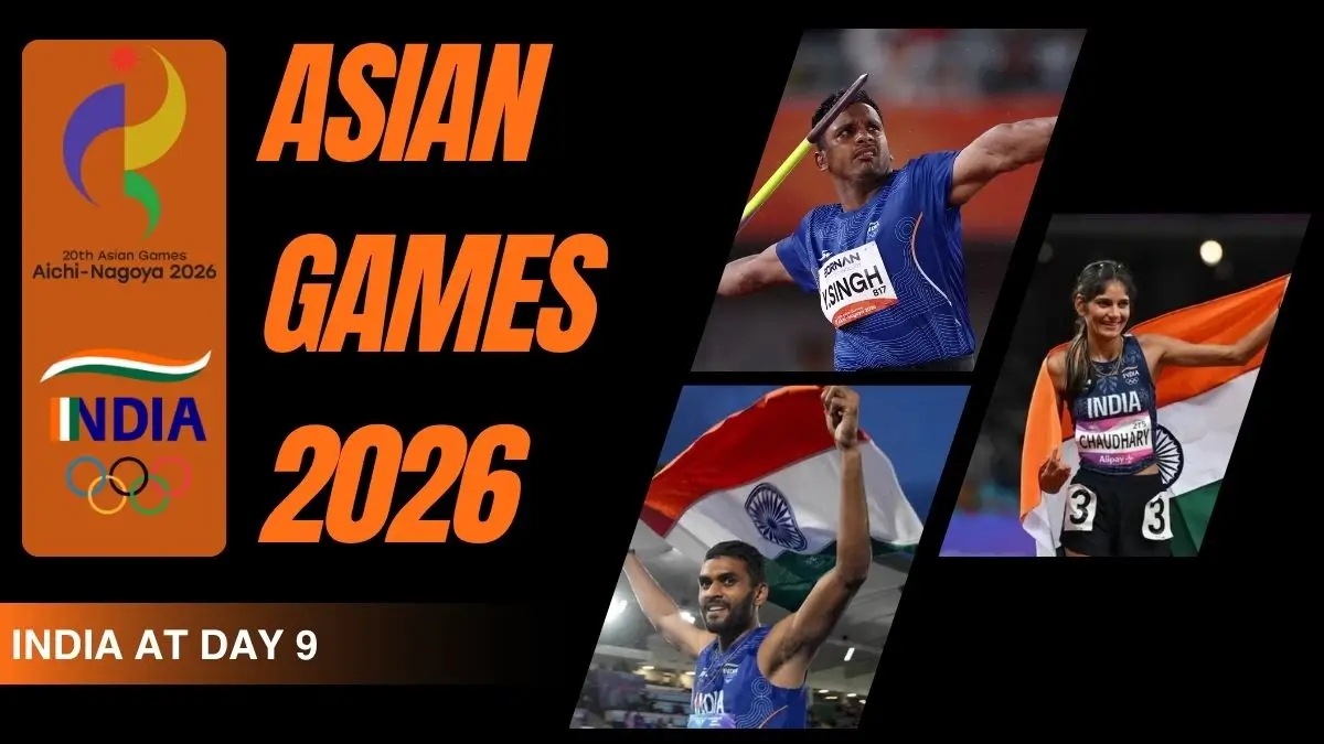 Asian Games 2026 Day 9: India Medal Winners, Results and Medal Tally