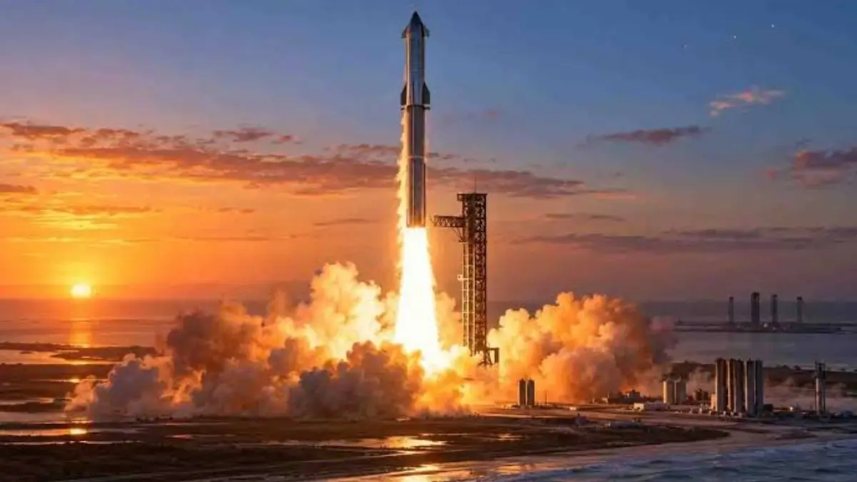 SpaceX Starship Reaches Orbit for First Time, Deploys 26 Starlink Satellites