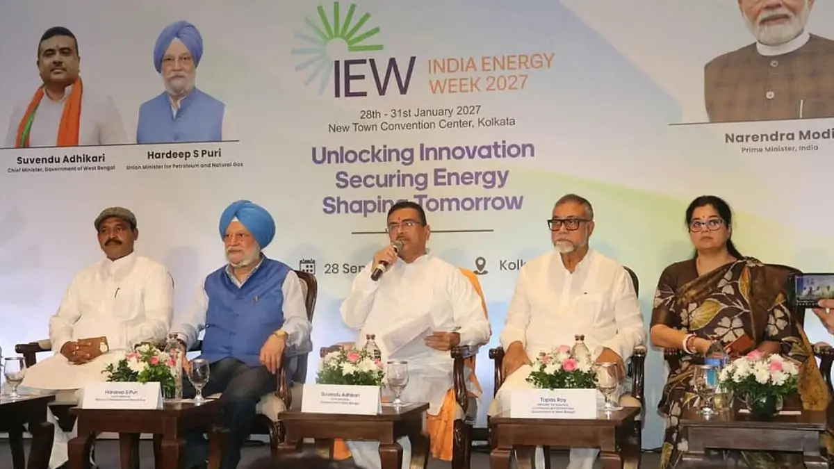 India Energy Week 2027 to Be Held in Kolkata from January 28 to 31