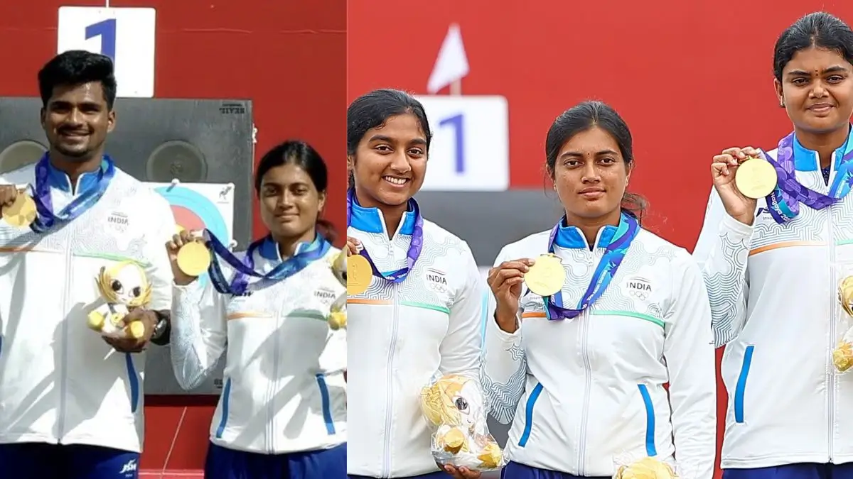 Asian Games 2026: India Win Two Gold Medals in Compound Archery