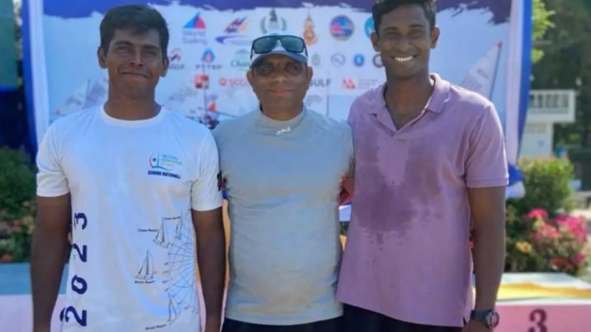 Asian Games 2026: Manu Francis and Prince Noble Win Sailing Silver
